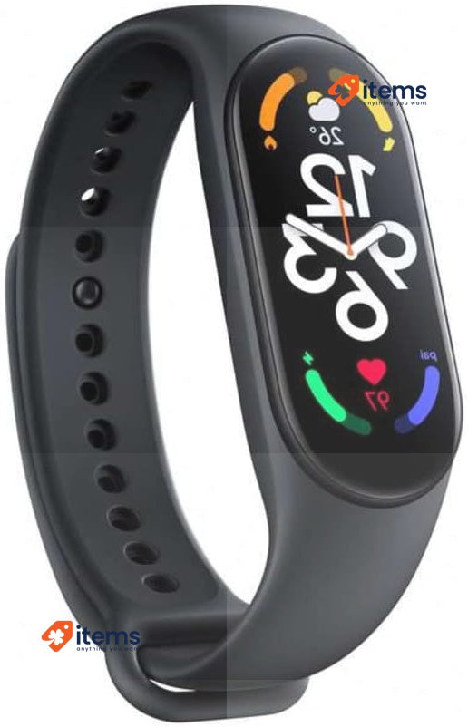 Xiaomi Mi Band 7 Activity Tracker High-Res 1.62" AMOLED Screen Black Smart