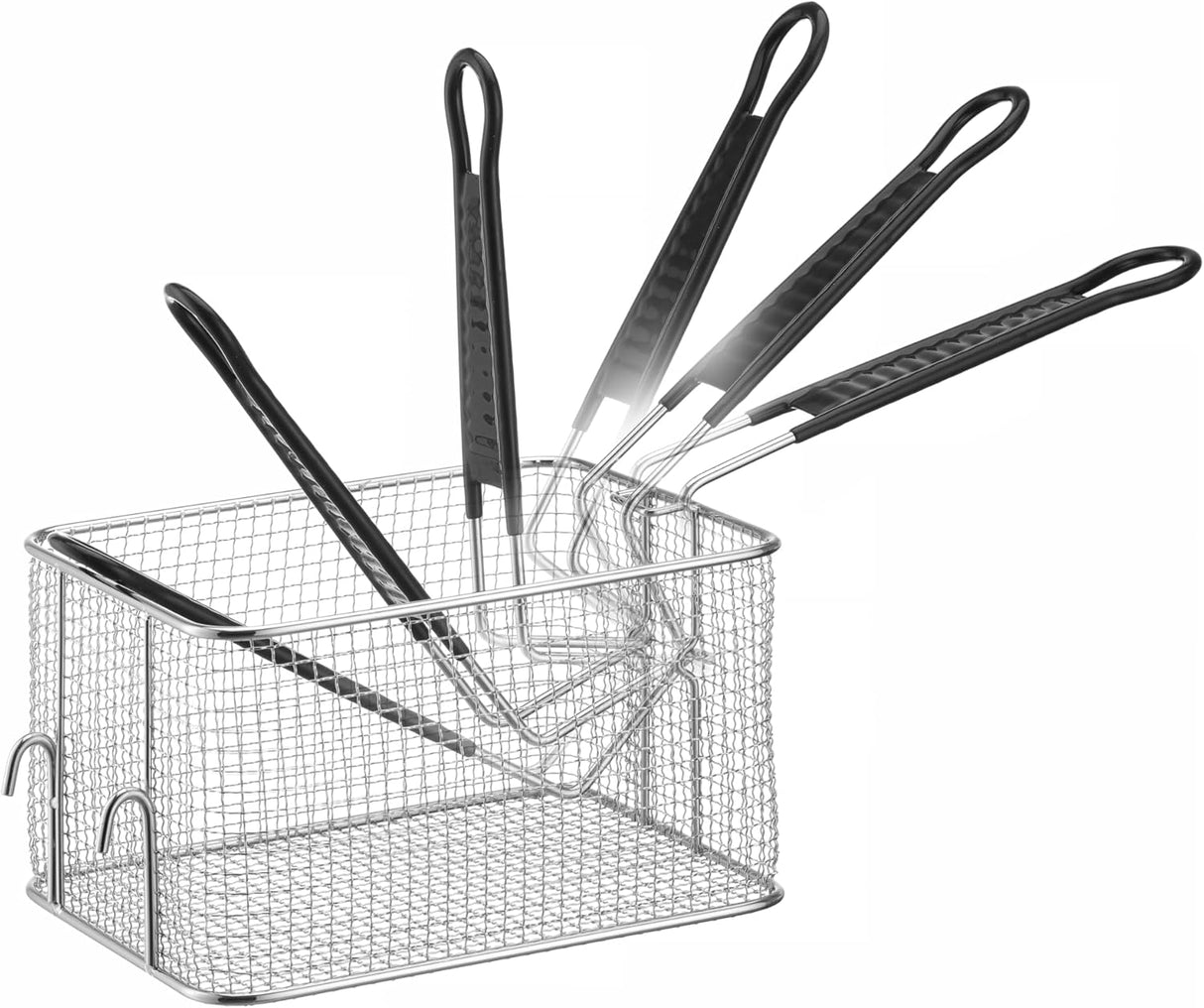 Hendi 930656 Deep Fryer Basket for HENDI Fryer 205822 & 205839 8L, Silver