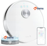 Lefant M1 Robot Vacuum Cleaner with Wiping Function Mop Robot White
