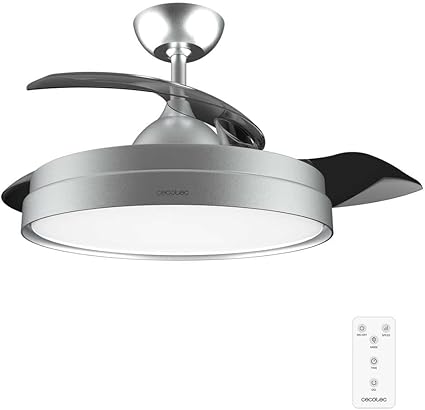 Cecotec Ceiling Fan with Pale Retractable and EnergySilence Aero 4280 Grey