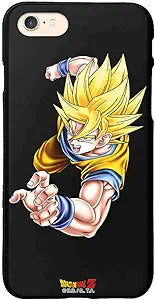 iPhone 7-8-SE 2020 Case - SE 3(2022) Black with a Goku SS1 Special Design