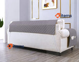 sevi's Sofa Cover L Shape 300 cm Waterproof Sofa Cover Grey Corner Reversible