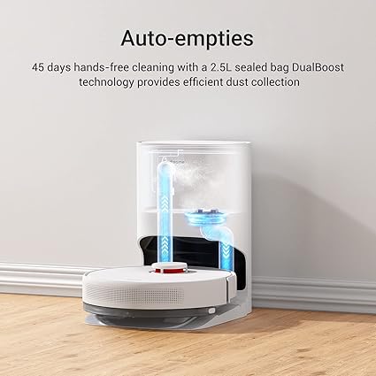 Dreame D10 Plus Robot Cleaning Vacuum Robot White