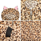 Sincere Party Fleece Cheetah Onesie Costume Halloween Leopard Costume for Kids