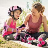 LZDMY Children s Adjustable Cycling Helmet Breathable Protection Pink