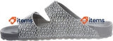Armani Exchange Men's Allover Logo Pool Slide Sandal S526, Size 10.5 UK (44 EU)