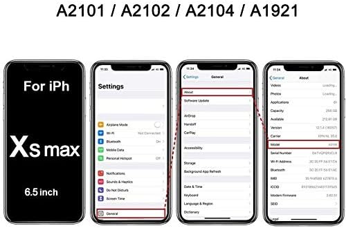 LWMTT Battery Compatible with iPhone XS Max 4600 mAh Replacement