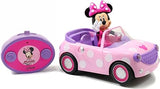 Jada Toys RC Minnie Roadster RC Car Toy Car Remote Control Car, Pink