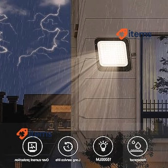 Tayire LED Focos Exterior 150W, 15000LM 3000K White Tayire 150W Spotlight Super
