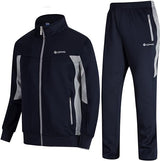 TBMPOY Men's Tracksuits Sweatsuits for Men Sweat Track Suits 2 Piece Casual