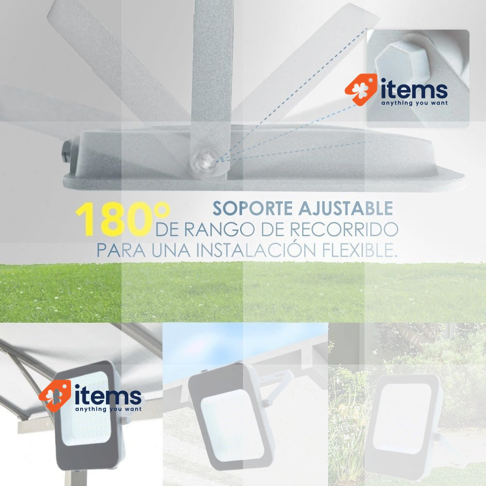 M Ledme - Foco Napoli 150W LED Projector, 18,000 Lumen, IP65 Regulable 150 W