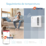 Garza Smart Wi-Fi Thermostat for Boiler & Heater with Adapter White, 100x100x19
