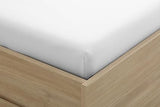 Degrees home - Collection - Fitted Sheet 135 x 190/200 White