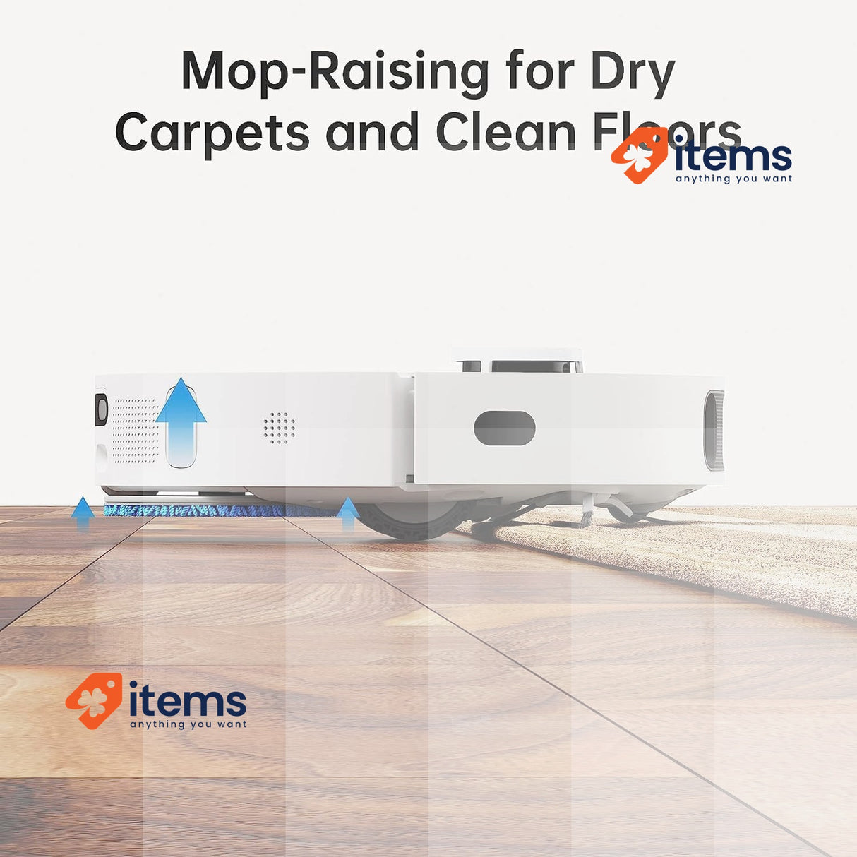 Dreame L10s Ultra Robot Vacuum Cleaner 3.35 L Dust Bag White