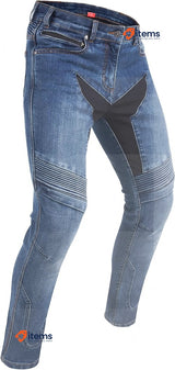 Rebelhorn Eagle 3 Motorcycle Jeans Men Size 32W  34L Slim Fit Blue