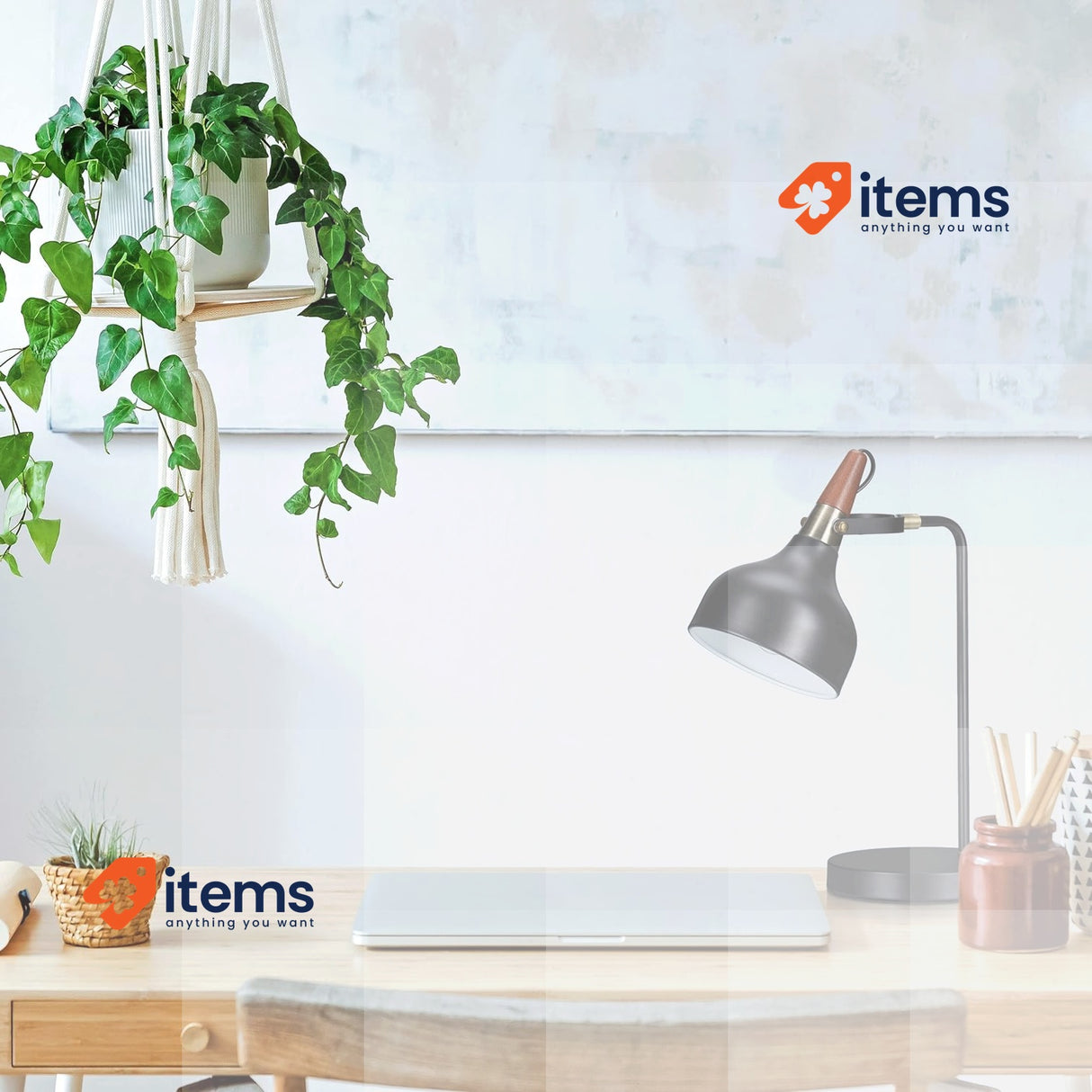 Relaxdays Retro Desk Lamp, Adjustable Articulated Arm, E27 Socket, Swivelling