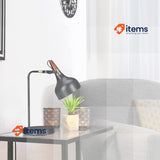 Relaxdays Retro Desk Lamp, Adjustable Articulated Arm, E27 Socket, Swivelling