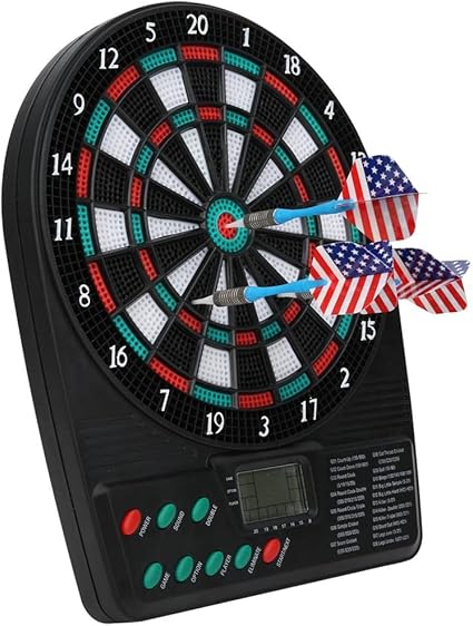 BOROCO Diana Electrnica,Mini Darts Board Game Automation