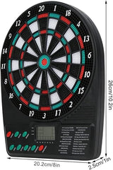 BOROCO Diana Electrnica,Mini Darts Board Game Automation