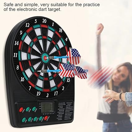 BOROCO Diana Electrnica,Mini Darts Board Game Automation