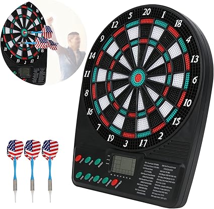 BOROCO Diana Electrnica,Mini Darts Board Game Automation