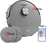 dreame L10s Pro Robot Vacuum Cleaner Washer 2 in 1 Grey Sans Noir