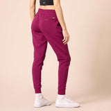 Amazon Essentials Women's Active Sweat Relaxed-Fit Joggers Plum XL