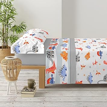 Degrees home - Jurasic - Children's Flavors Game 105x190 Grey