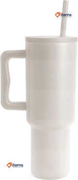 Simple Modern Tumbler 40 oz with Handle and Straw, Insulated Stainless Steel