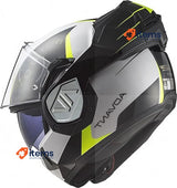 LS2 FF906 ADVANT CODEX WHITE BLACK-06 3XL (M) LS2, LS2, ADVANT Flip-Up Helmet