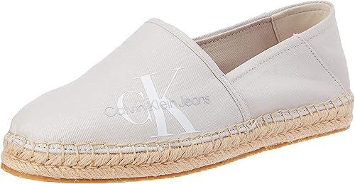 Calvin Klein Jeans Women's Espadrille Beige Eggshell Peach Blush UK 5 EU 38