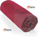 Douceur d'Intérieur Fitted Sheet
 Fitted Sheet 180 x 200 cm Burgundy Color