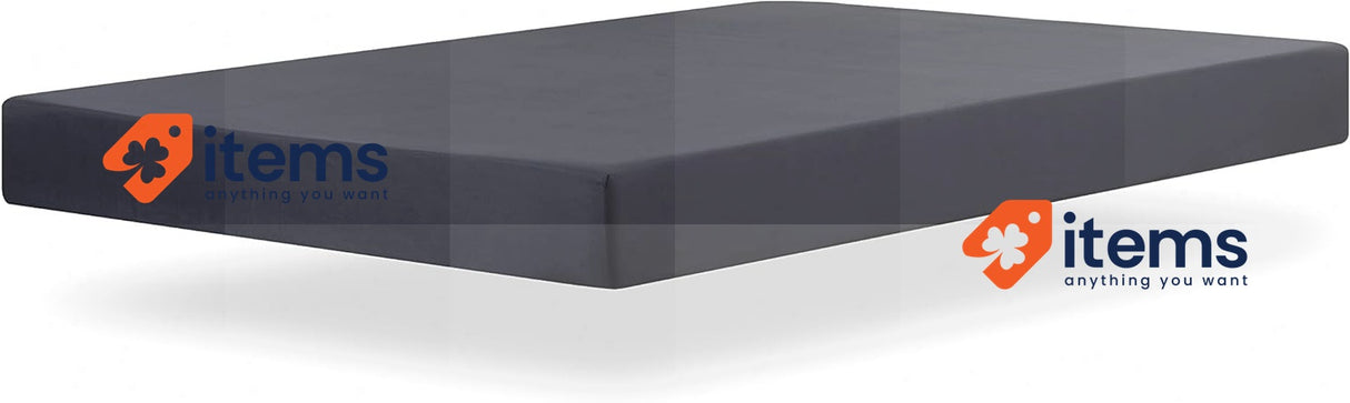 Todocama Fitted Sheet Extra Soft Brushed Microfibre (90 x 190/200 cm Dark Grey)