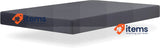 Todocama Fitted Sheet Extra Soft Brushed Microfibre (90 x 190/200 cm Dark Grey)