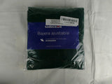 Todocama Fitted Sheet in Extra Soft Brushed Microfibre Dark Grey 90x190/200 blue