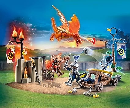 Playmobil Novelmore vs. Burnham Raiders Battle Arena 71210 4 years