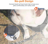 Amazon Basics No - Pull Dog Vest Harness Black Adjustable Soft Padded No-Pull