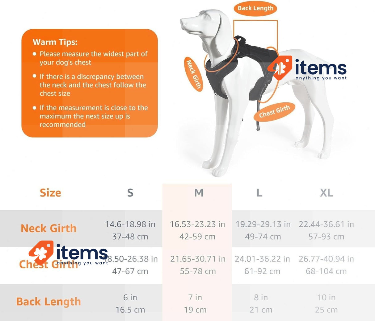 Amazon Basics Dog Harness for Medium No-Pull Adjustable Front Clip Dog Small