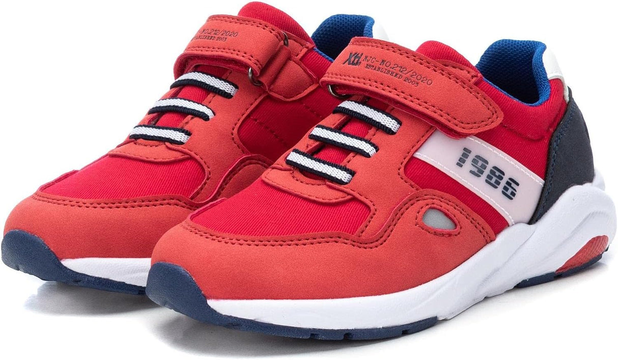 Xti KIDS Boy's 150322 Sneaker Non-slip Sole Red, Size 10 UK (28 EU)