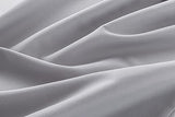 Todocama Microfibre duvet cover for extra soft feel light grey