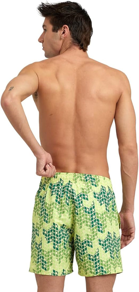 ARENA herr Men's Beach Boxershorts Allover badbyxor