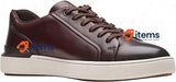 Clarks Men's Courtlite Move Sneaker Leather Dark Brown Size 9.5 UK (44 EU) Mens