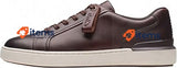 Clarks Men's Courtlite Move Sneaker Leather Dark Brown Size 9.5 UK (44 EU) Mens