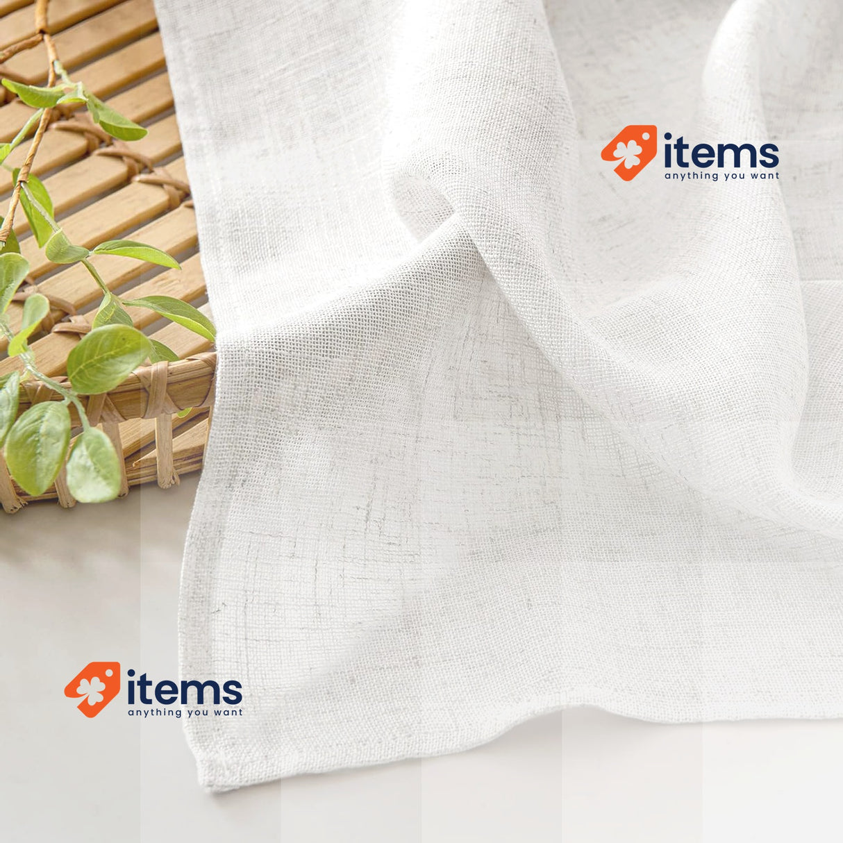 MIULEE White Curtains for Living Room Drapes Window 2 Panels, 55 * 102inch Voile