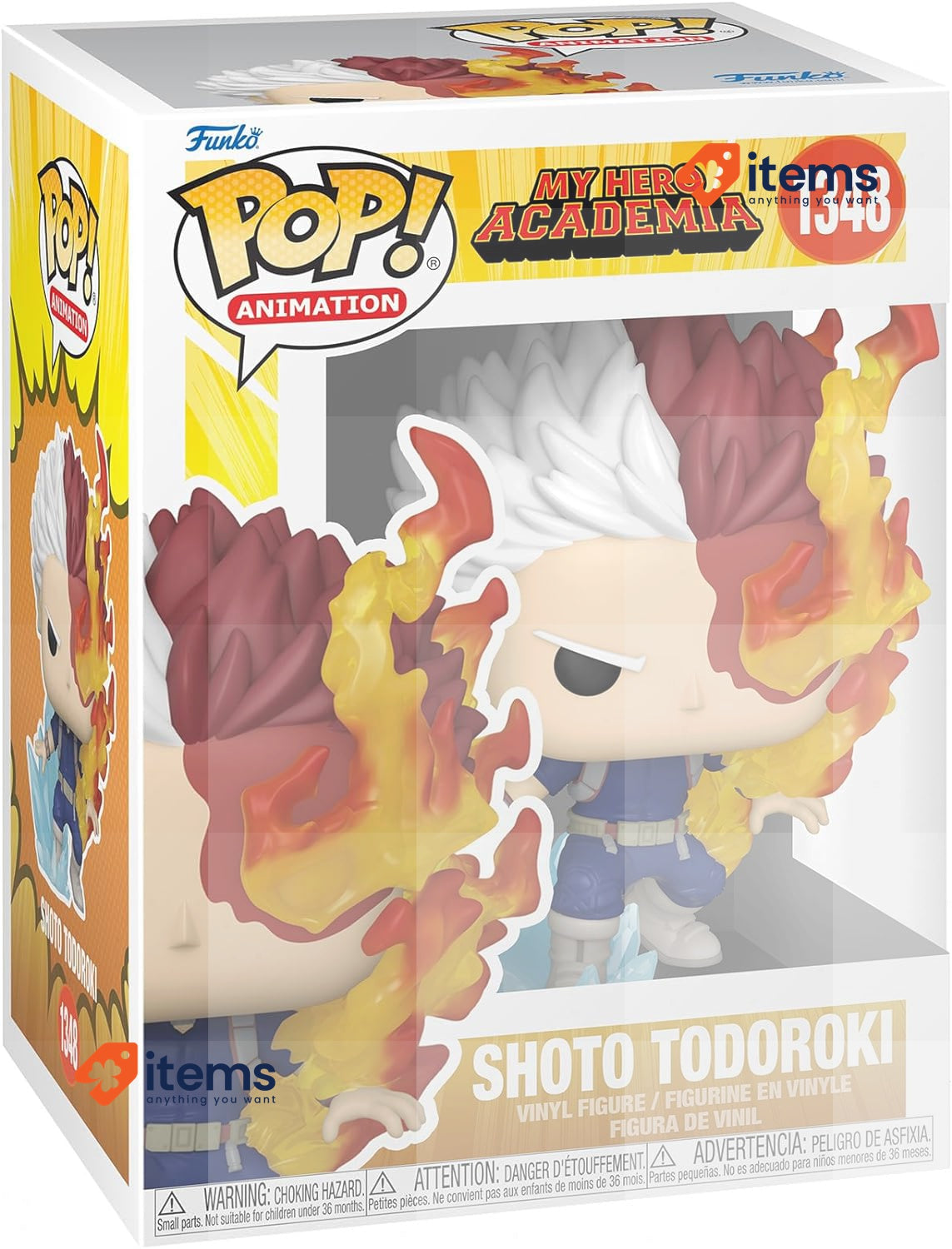 Funko POP! Animation: MHA Shoto Todoroki Vinyl-Sammelfigur Hero Academia Kinder