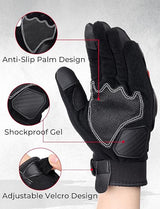 KEMIMOTO Motorcycle Gloves Touchscreen Motorcycle Gloves for Men and Women