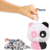 Panda Small Collectible Feature Plush - Surprise Reveal Unboxing with Huggable