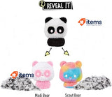 Panda Small Collectible Feature Plush - Surprise Reveal Unboxing with Huggable