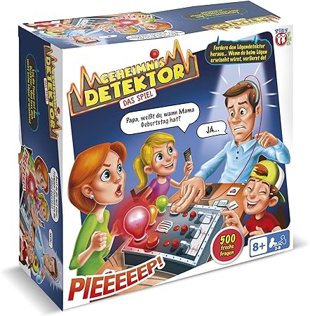 PLAY FUN BY IMC Toys Secret Detector | Truth or Lie, Fun Family Board Game