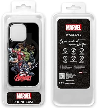 ERT GROUP Mobile Phone case for Apple iPhone 14 PRO Marvel Pattern Avengers